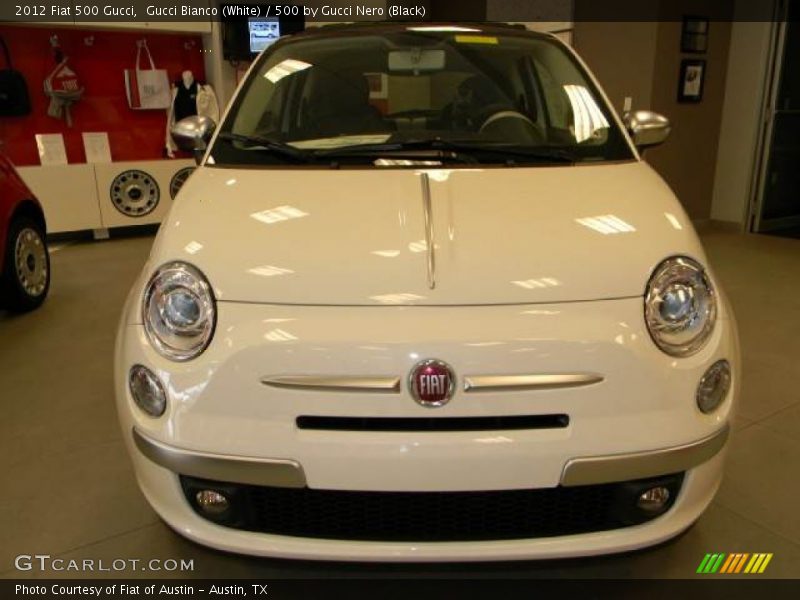 Gucci Bianco (White) / 500 by Gucci Nero (Black) 2012 Fiat 500 Gucci