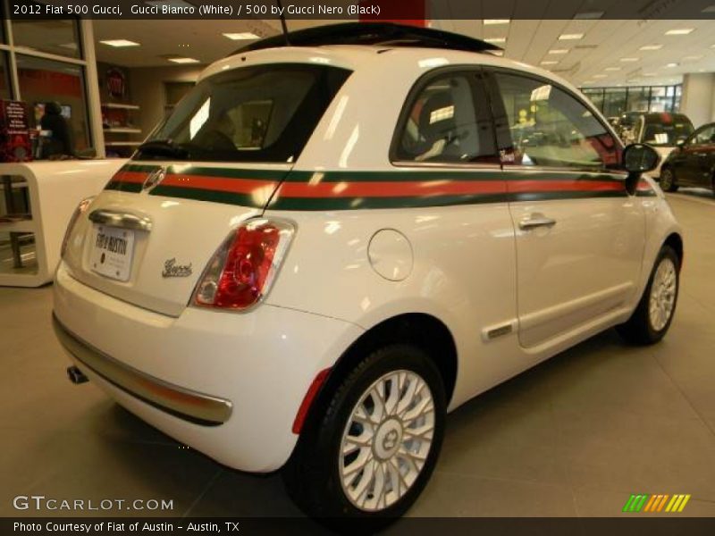 Gucci Bianco (White) / 500 by Gucci Nero (Black) 2012 Fiat 500 Gucci