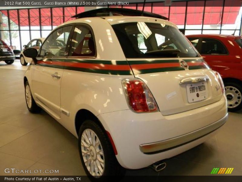 Gucci Bianco (White) / 500 by Gucci Nero (Black) 2012 Fiat 500 Gucci