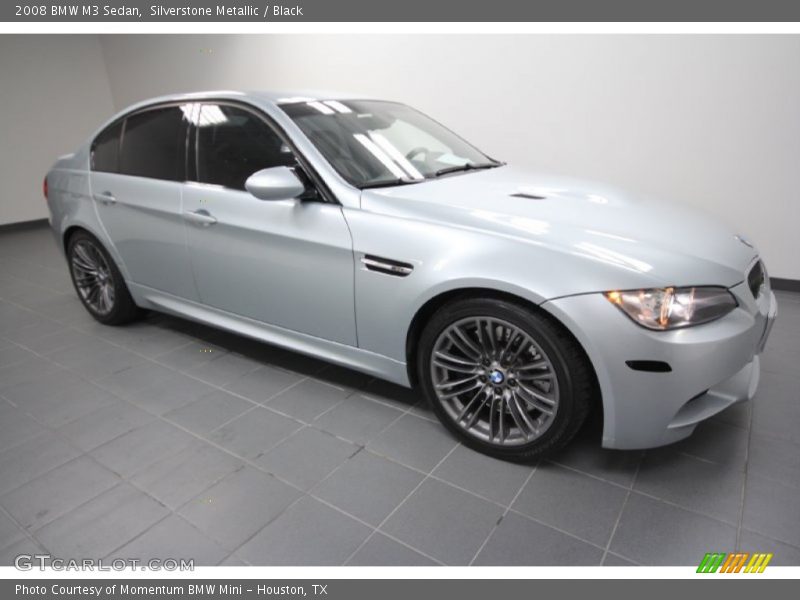 Silverstone Metallic / Black 2008 BMW M3 Sedan