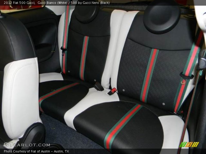 Rear Seat of 2012 500 Gucci
