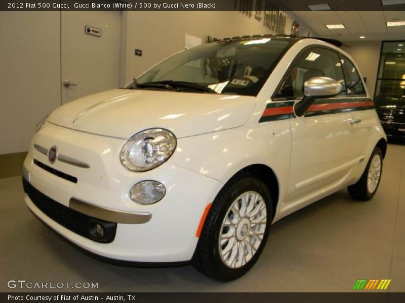 Gucci Bianco (White) / 500 by Gucci Nero (Black) 2012 Fiat 500 Gucci