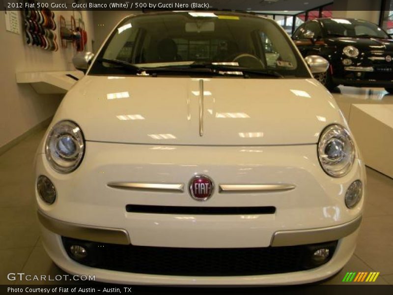 Gucci Bianco (White) / 500 by Gucci Nero (Black) 2012 Fiat 500 Gucci