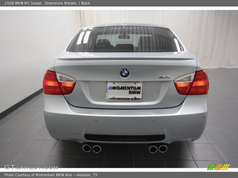 Silverstone Metallic / Black 2008 BMW M3 Sedan