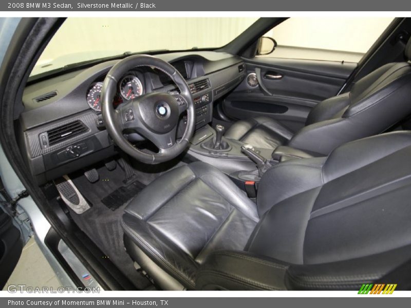 Silverstone Metallic / Black 2008 BMW M3 Sedan