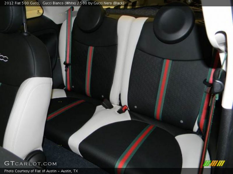 Rear Seat of 2012 500 Gucci