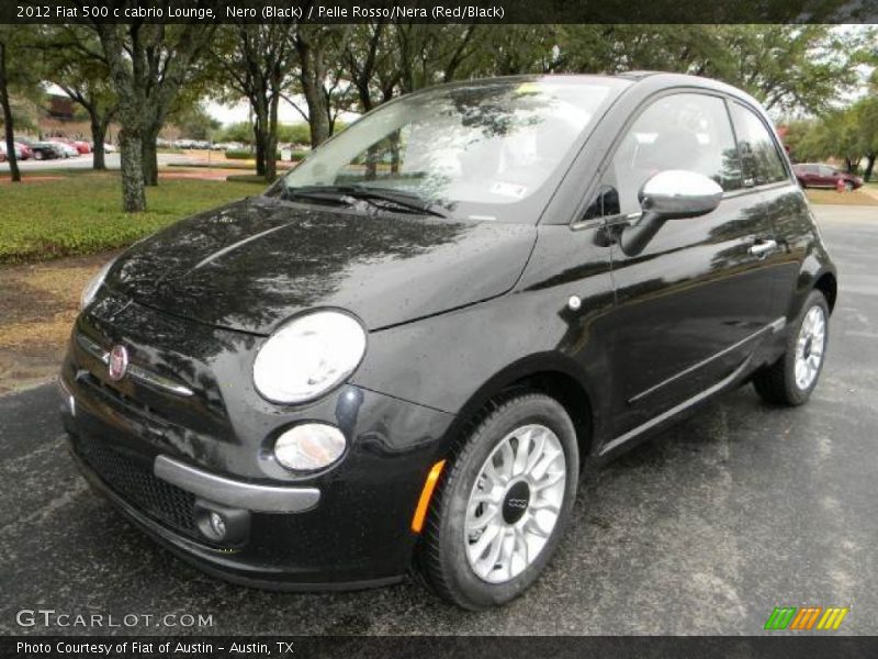 Front 3/4 View of 2012 500 c cabrio Lounge