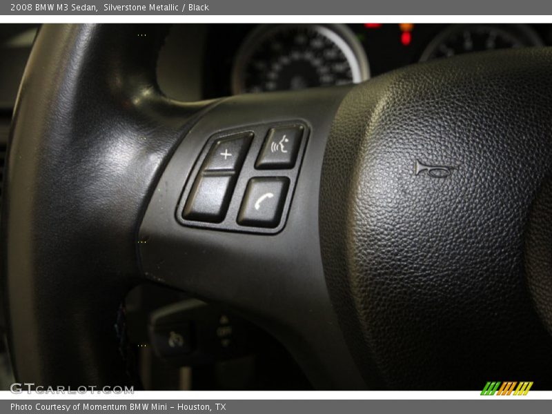 Silverstone Metallic / Black 2008 BMW M3 Sedan