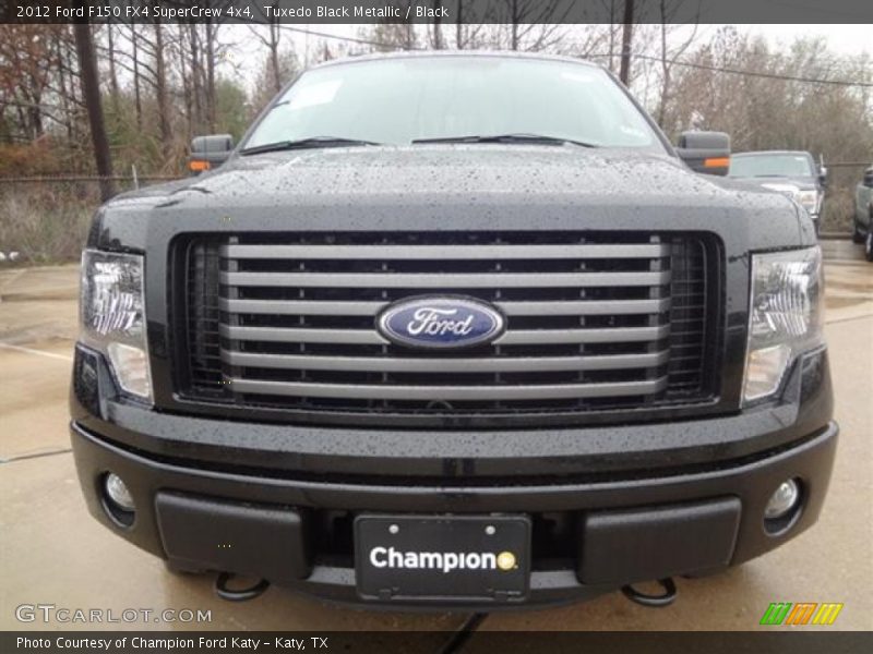 Tuxedo Black Metallic / Black 2012 Ford F150 FX4 SuperCrew 4x4