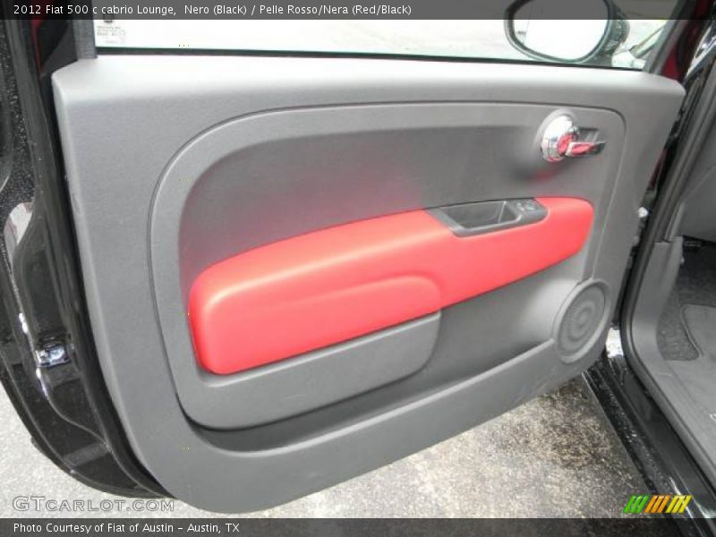 Door Panel of 2012 500 c cabrio Lounge