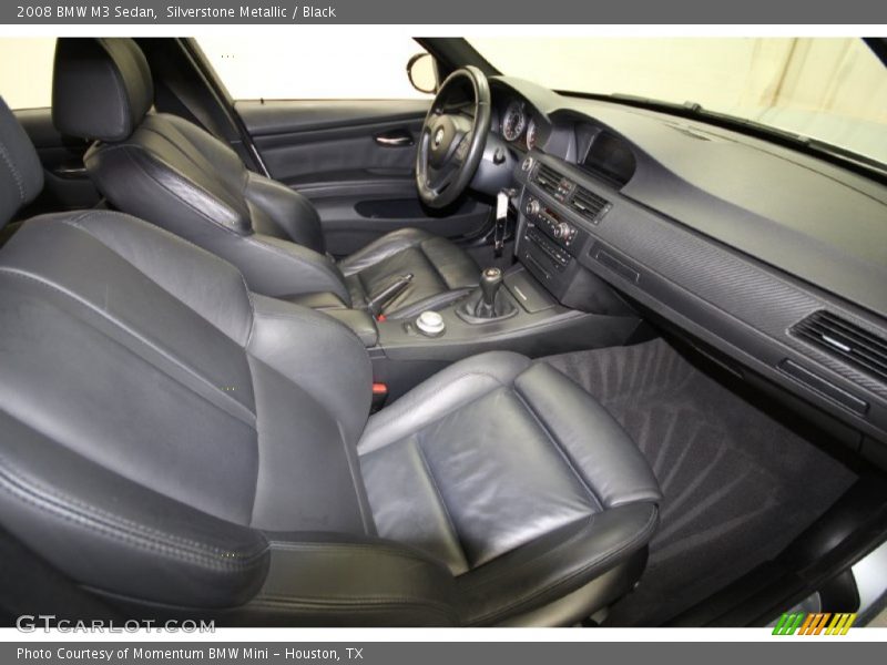 Silverstone Metallic / Black 2008 BMW M3 Sedan