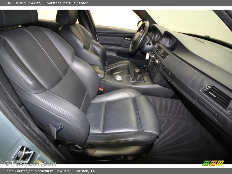 Silverstone Metallic / Black 2008 BMW M3 Sedan