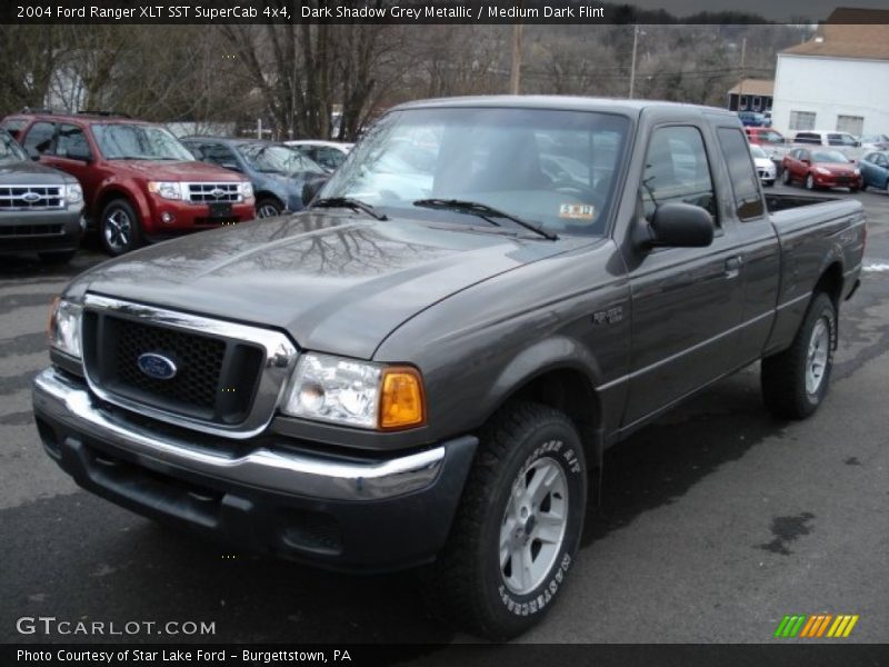 Dark Shadow Grey Metallic / Medium Dark Flint 2004 Ford Ranger XLT SST SuperCab 4x4