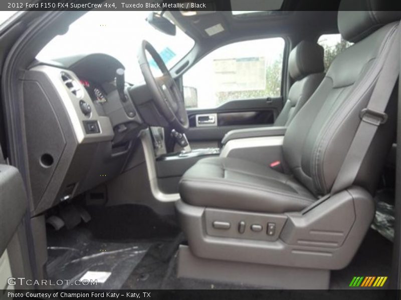 Tuxedo Black Metallic / Black 2012 Ford F150 FX4 SuperCrew 4x4