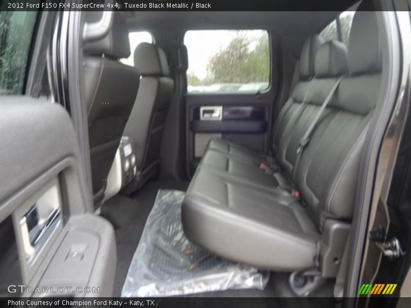 Tuxedo Black Metallic / Black 2012 Ford F150 FX4 SuperCrew 4x4
