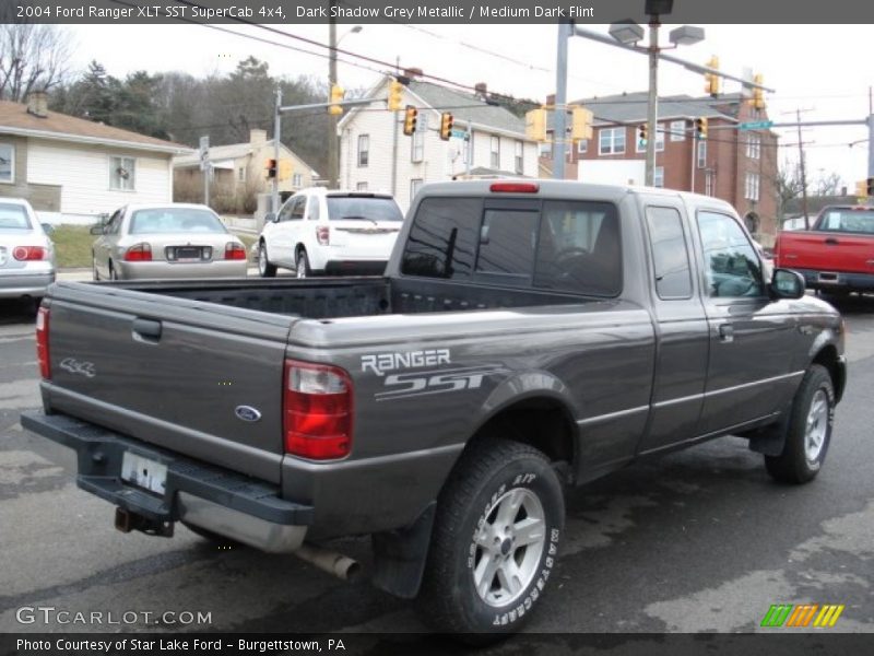 Dark Shadow Grey Metallic / Medium Dark Flint 2004 Ford Ranger XLT SST SuperCab 4x4