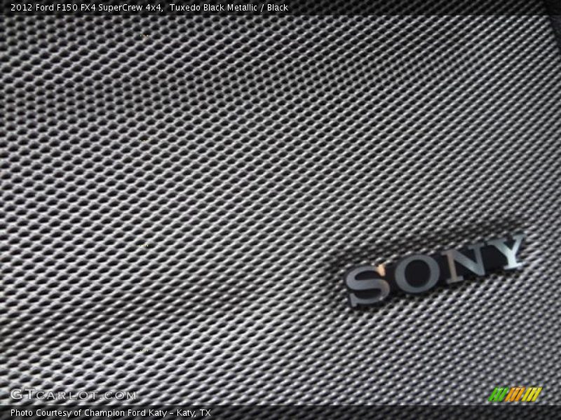 Tuxedo Black Metallic / Black 2012 Ford F150 FX4 SuperCrew 4x4
