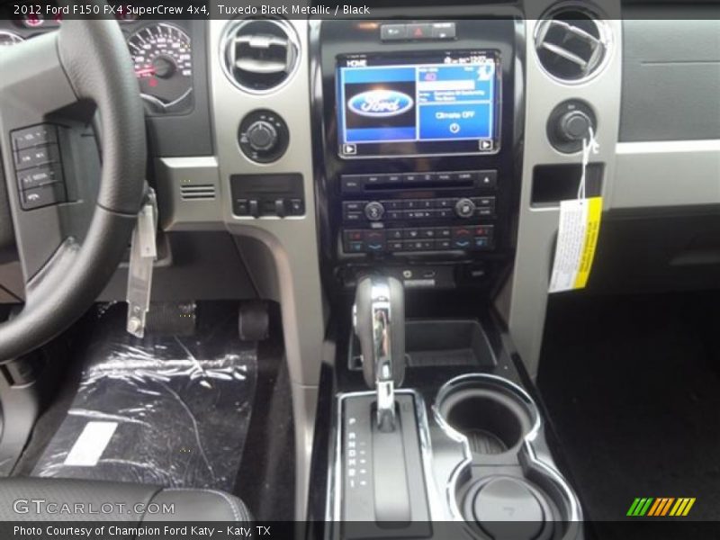 Tuxedo Black Metallic / Black 2012 Ford F150 FX4 SuperCrew 4x4