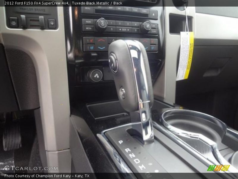 Tuxedo Black Metallic / Black 2012 Ford F150 FX4 SuperCrew 4x4