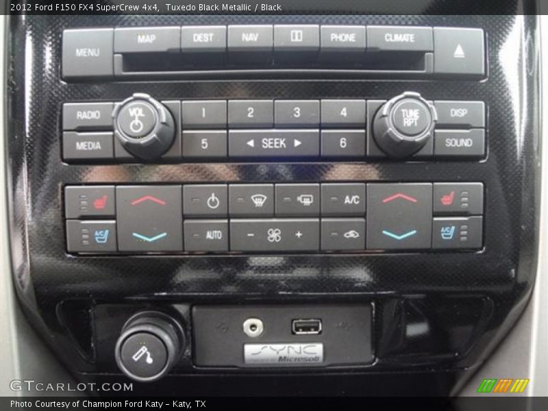 Tuxedo Black Metallic / Black 2012 Ford F150 FX4 SuperCrew 4x4
