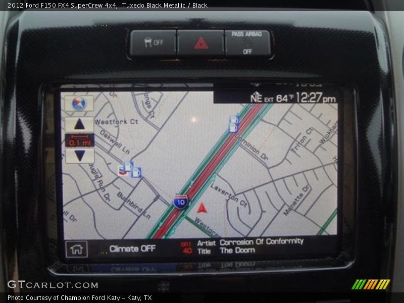 Tuxedo Black Metallic / Black 2012 Ford F150 FX4 SuperCrew 4x4