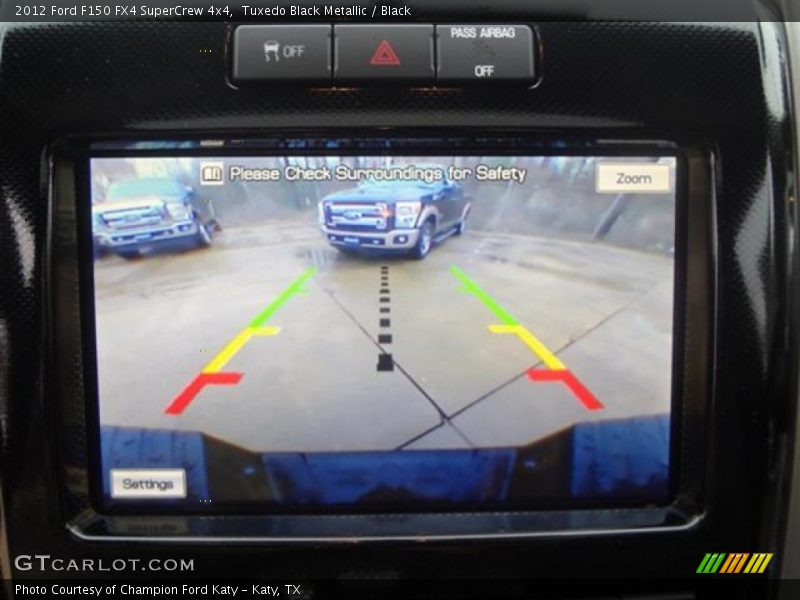 Tuxedo Black Metallic / Black 2012 Ford F150 FX4 SuperCrew 4x4