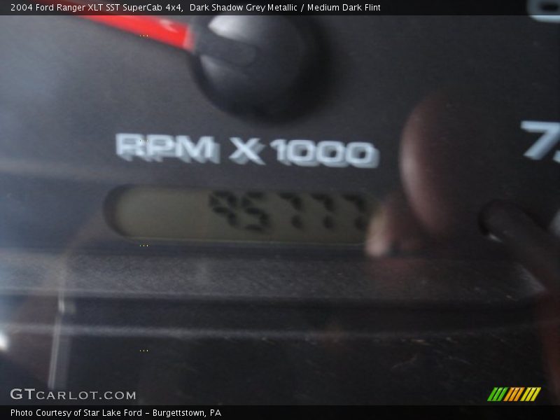 Dark Shadow Grey Metallic / Medium Dark Flint 2004 Ford Ranger XLT SST SuperCab 4x4