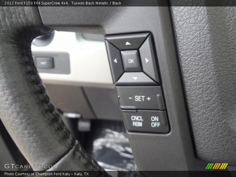 Tuxedo Black Metallic / Black 2012 Ford F150 FX4 SuperCrew 4x4