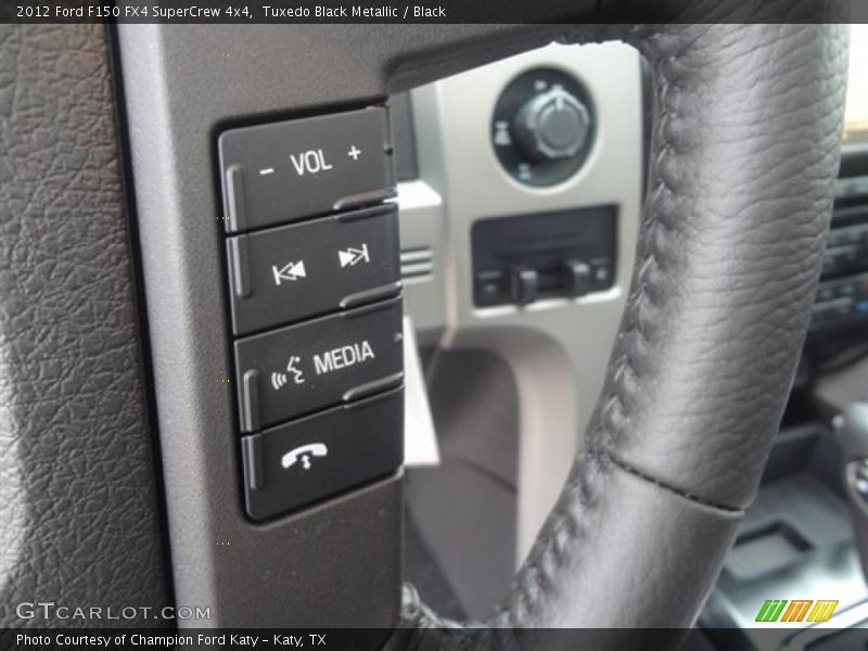 Tuxedo Black Metallic / Black 2012 Ford F150 FX4 SuperCrew 4x4