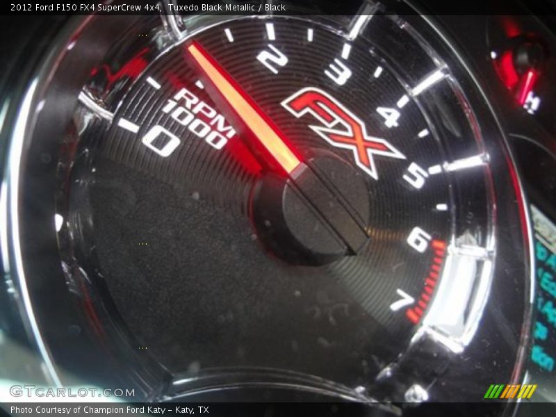 Tuxedo Black Metallic / Black 2012 Ford F150 FX4 SuperCrew 4x4
