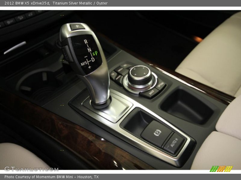 Titanium Silver Metallic / Oyster 2012 BMW X5 xDrive35d