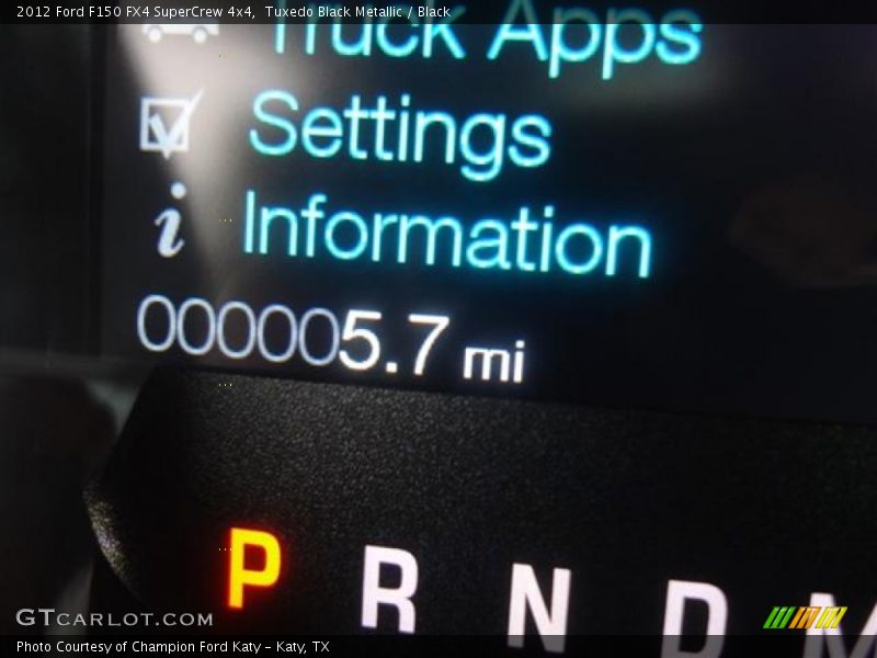 Tuxedo Black Metallic / Black 2012 Ford F150 FX4 SuperCrew 4x4