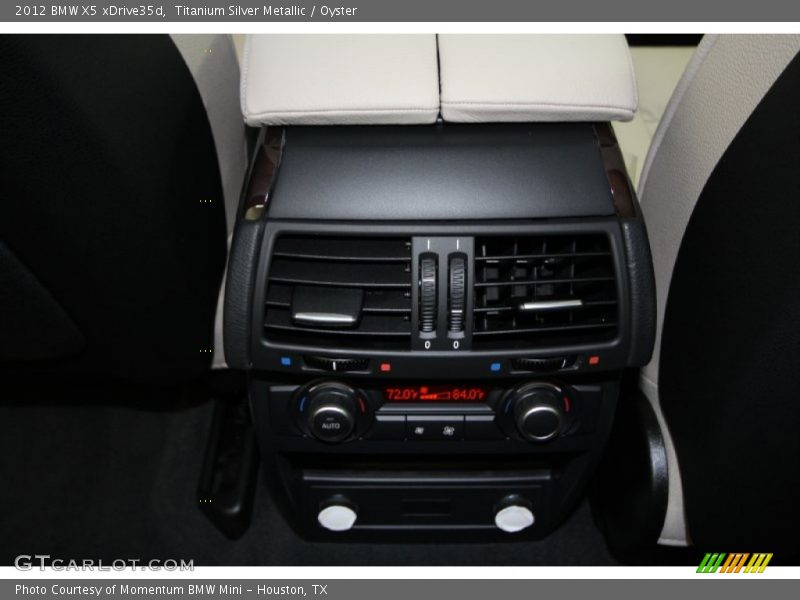 Titanium Silver Metallic / Oyster 2012 BMW X5 xDrive35d