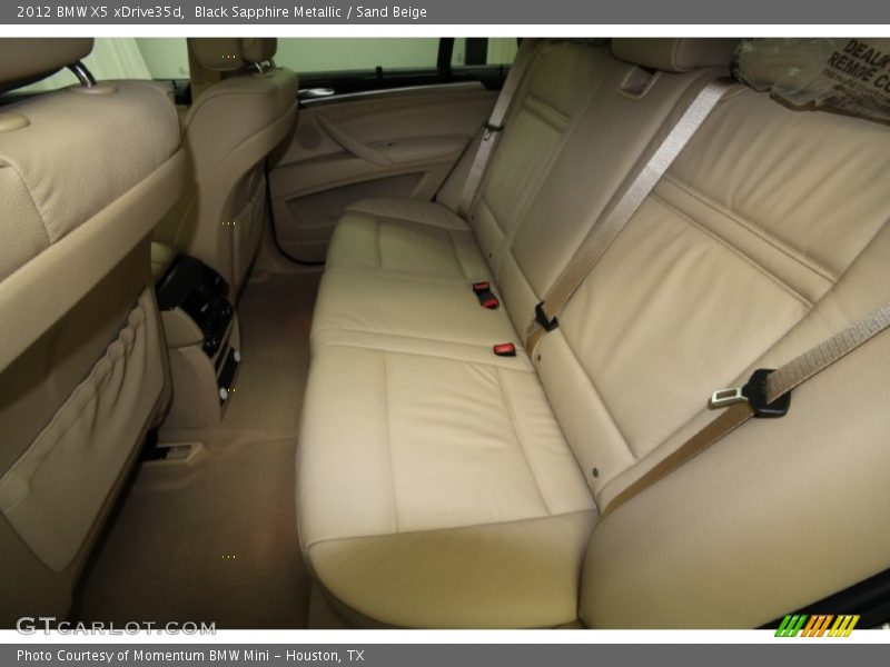 Black Sapphire Metallic / Sand Beige 2012 BMW X5 xDrive35d