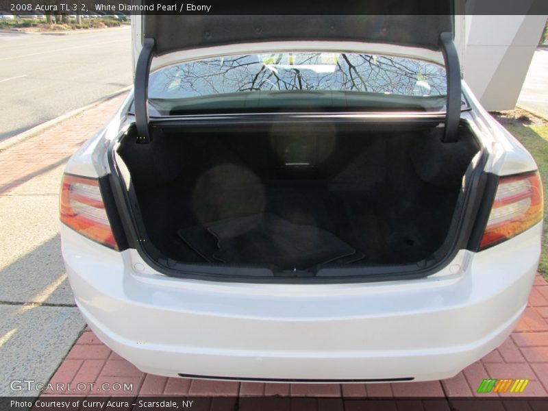 White Diamond Pearl / Ebony 2008 Acura TL 3.2
