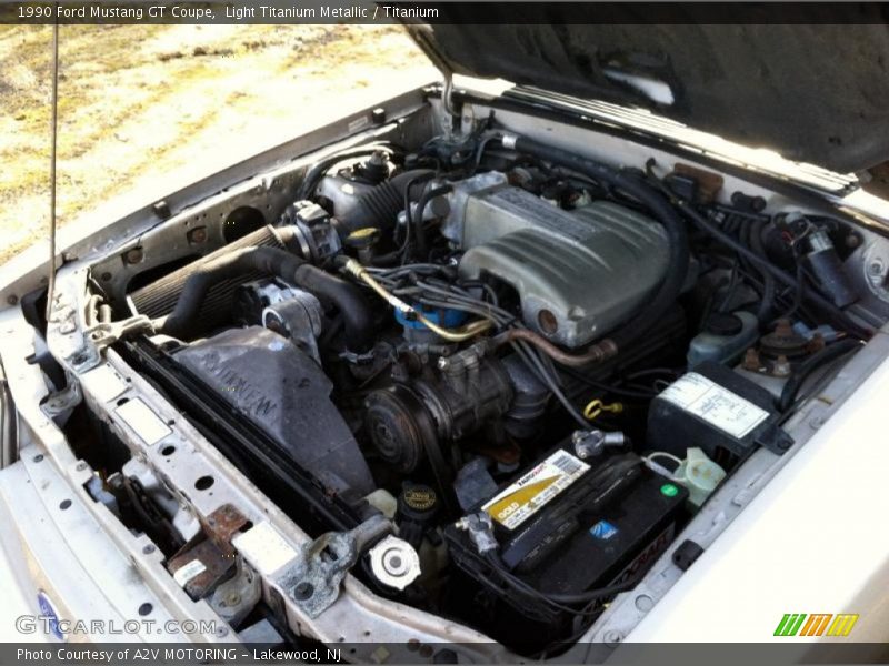  1990 Mustang GT Coupe Engine - 5.0 Liter OHV 16-Valve V8