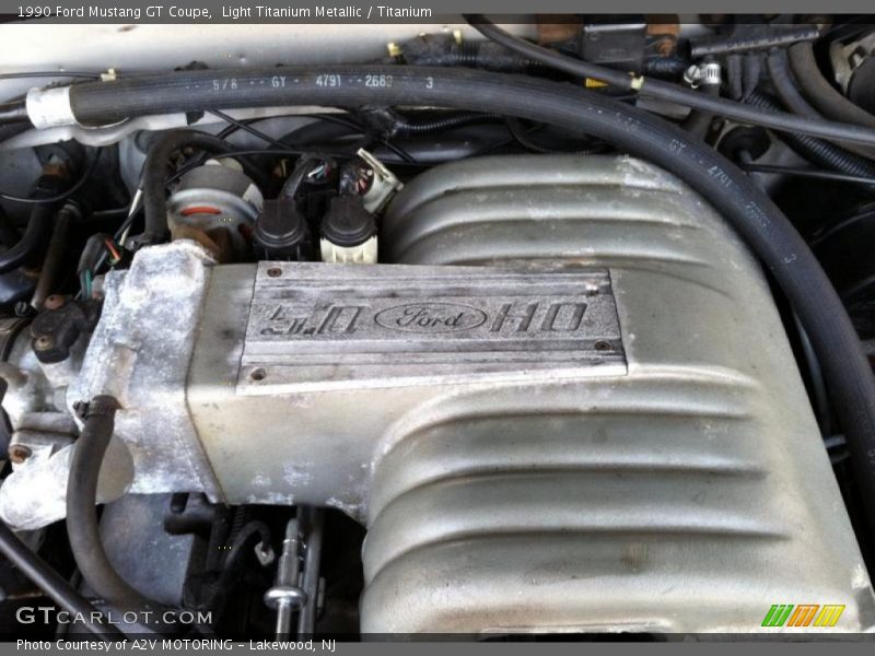  1990 Mustang GT Coupe Engine - 5.0 Liter OHV 16-Valve V8
