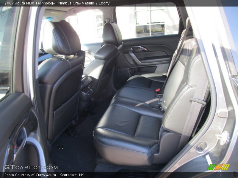 Nimbus Gray Metallic / Ebony 2007 Acura MDX Technology