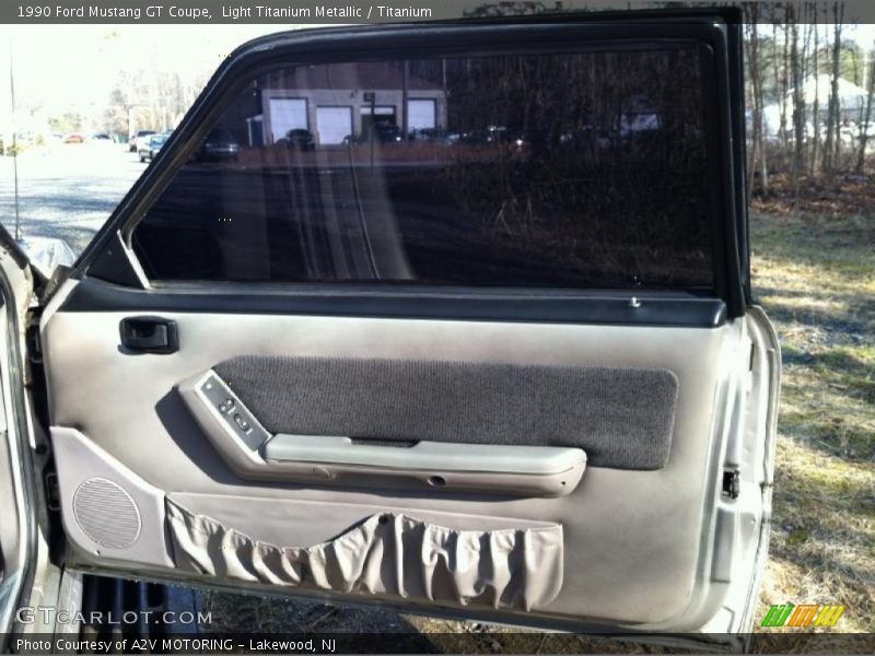 Door Panel of 1990 Mustang GT Coupe