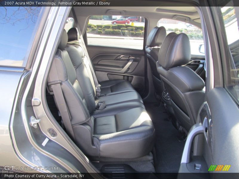 Nimbus Gray Metallic / Ebony 2007 Acura MDX Technology