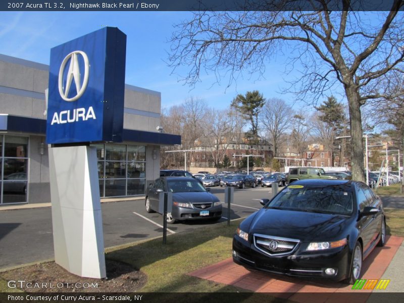 Nighthawk Black Pearl / Ebony 2007 Acura TL 3.2
