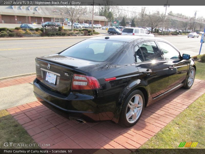 Nighthawk Black Pearl / Ebony 2007 Acura TL 3.2