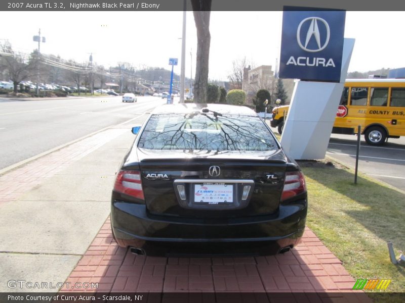 Nighthawk Black Pearl / Ebony 2007 Acura TL 3.2
