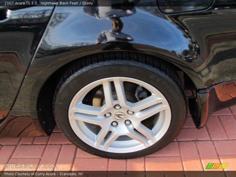 Nighthawk Black Pearl / Ebony 2007 Acura TL 3.2