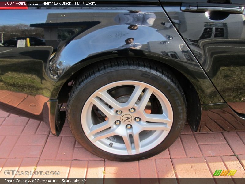 Nighthawk Black Pearl / Ebony 2007 Acura TL 3.2