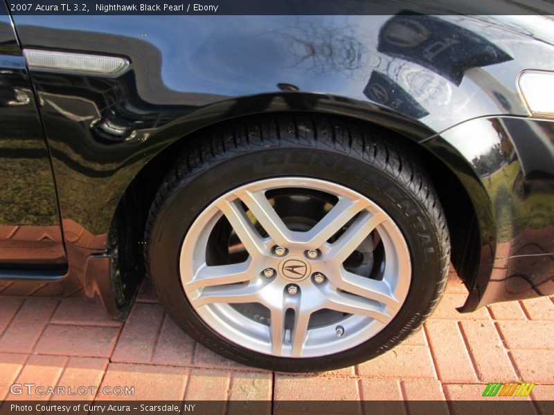 Nighthawk Black Pearl / Ebony 2007 Acura TL 3.2