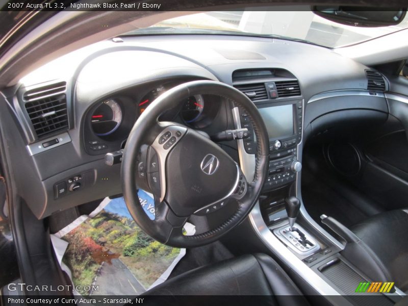 Nighthawk Black Pearl / Ebony 2007 Acura TL 3.2