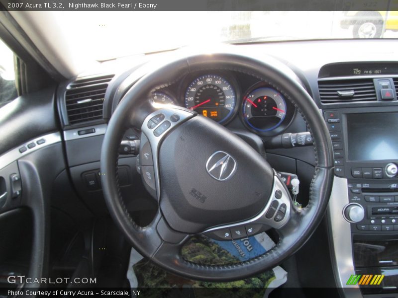 Nighthawk Black Pearl / Ebony 2007 Acura TL 3.2