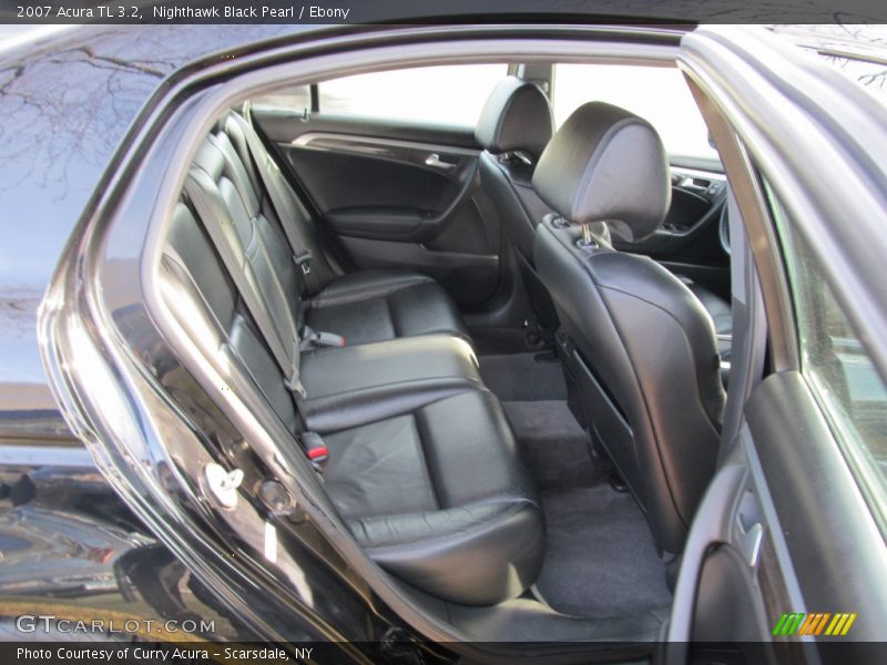Nighthawk Black Pearl / Ebony 2007 Acura TL 3.2