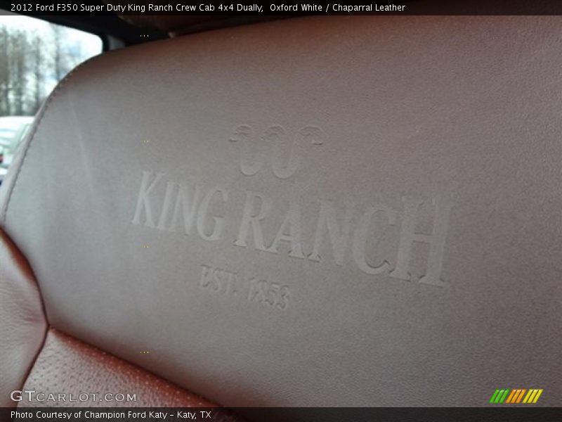  2012 F350 Super Duty King Ranch Crew Cab 4x4 Dually Logo